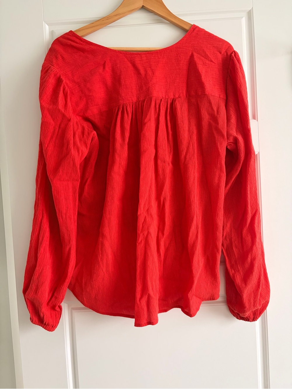 Free People - Check on It Wrap Blouse - Picture 6 of 9